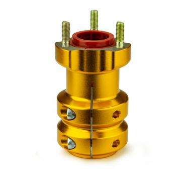 Radstern hinten f. 40 mm Achse | Länge: 115 mm | gold